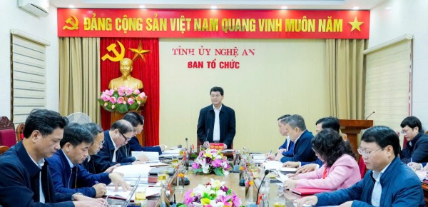 Bí thư Tỉnh ủy Nghệ An: Nhìn thẳng hạn chế, siết chặt kỷ cương từ gốc công tác cán bộ